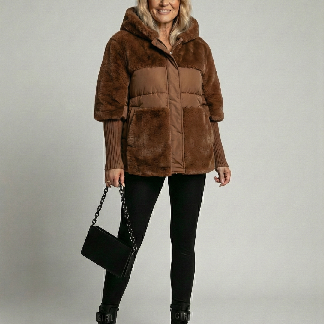 Cheron Paris | Raina | veste thermique à capuche