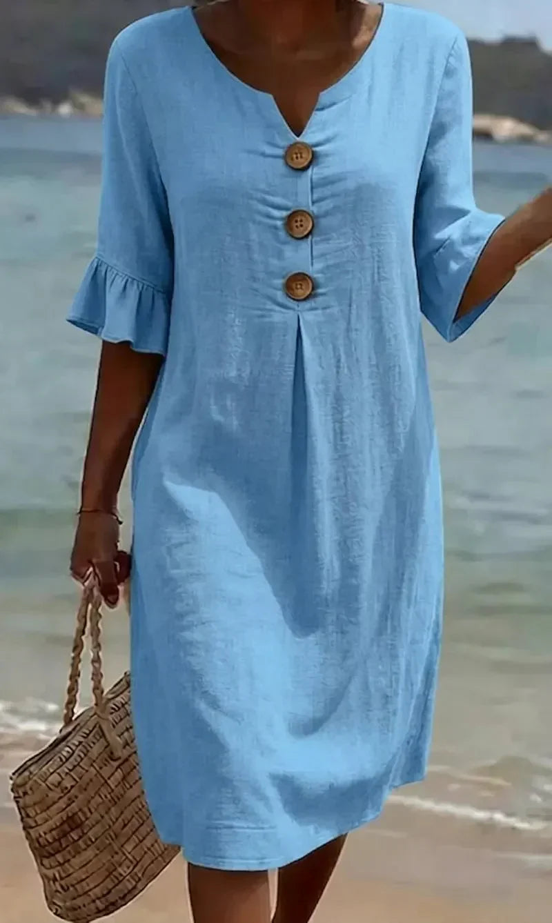 Rutina | Texturerad Långärmad Klänning