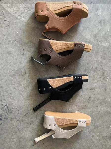 Cheron Paris™ | Chaussures en Suédine à Talons