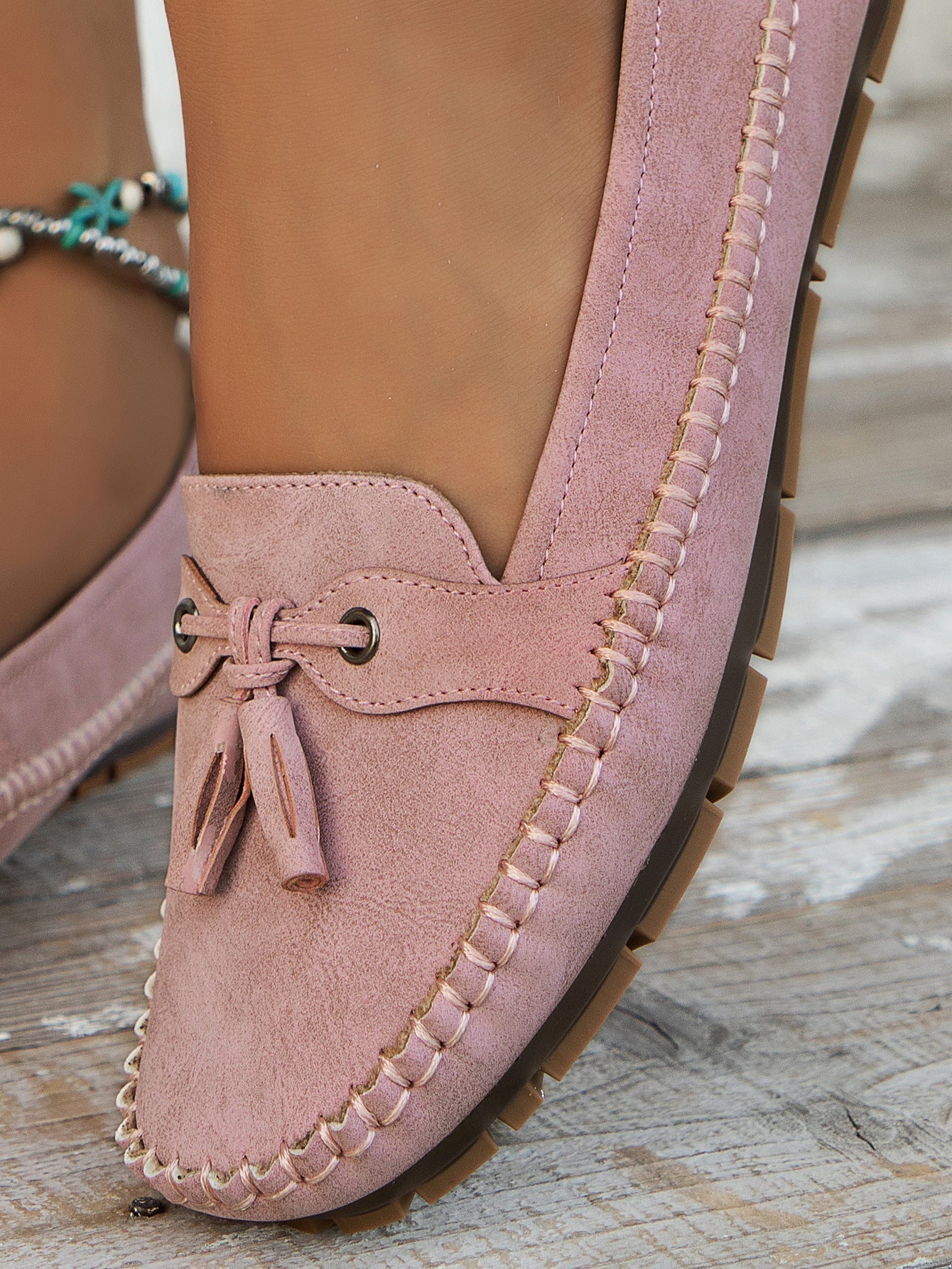 Cheron Paris™ | Ingrid - Mocassins Vintage Orthopédiques