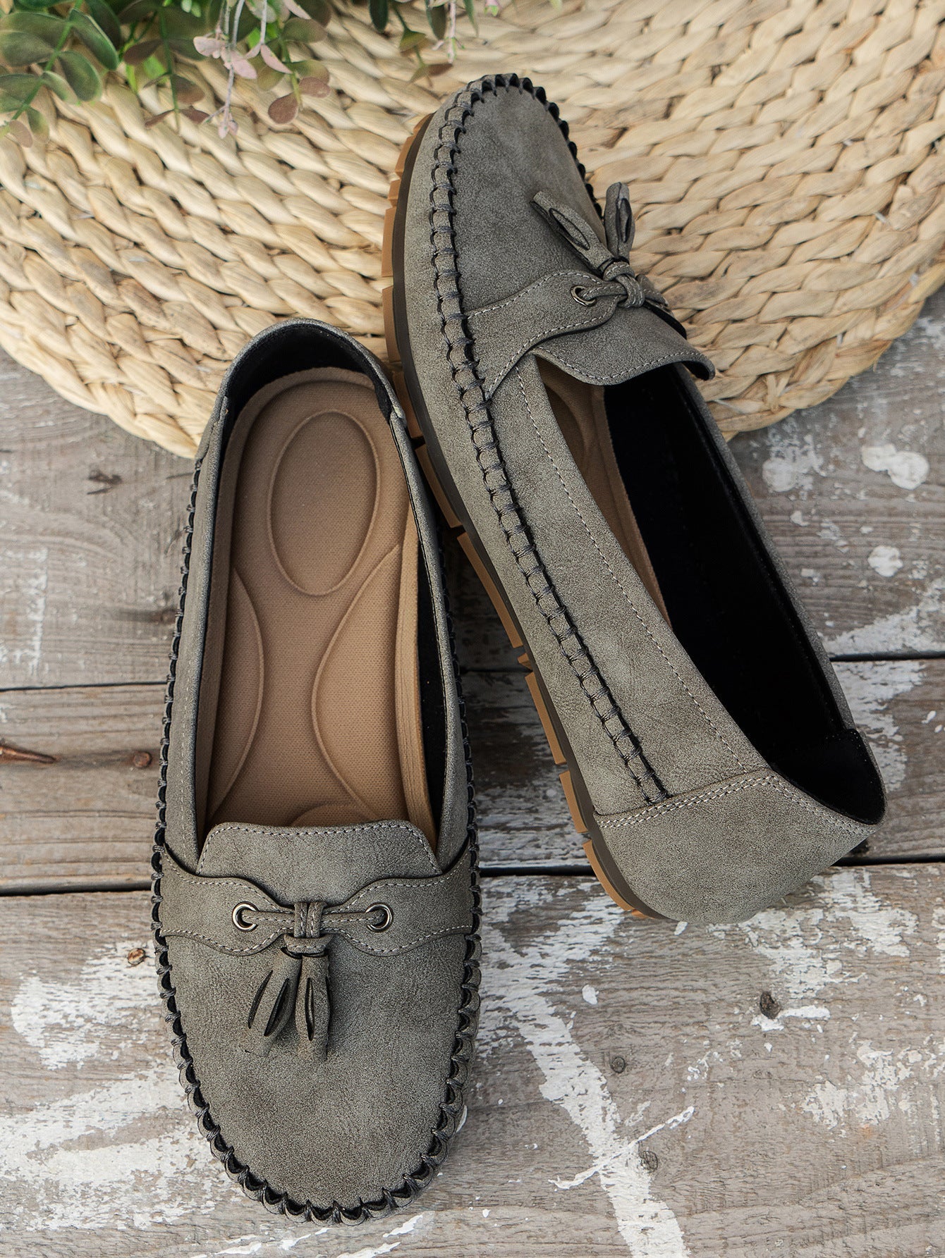 Cheron Paris™ | Ingrid - Mocassins Vintage Orthopédiques