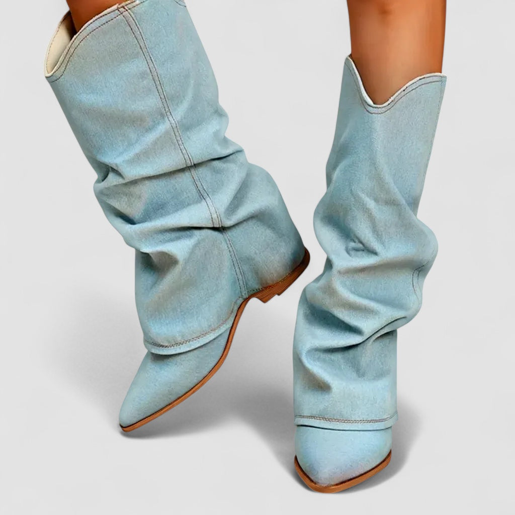 Cheron Paris™ | Bottes en denim