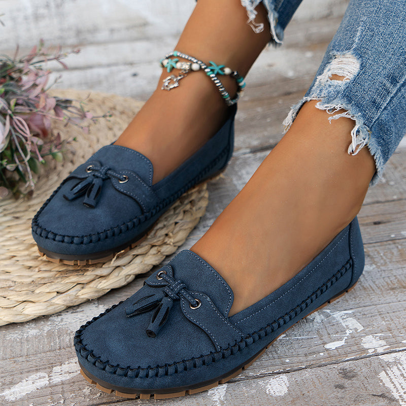 Cheron Paris™ | Ingrid - Mocassins Vintage Orthopédiques