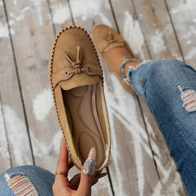 Cheron Paris™ | Ingrid - Mocassins Vintage Orthopédiques