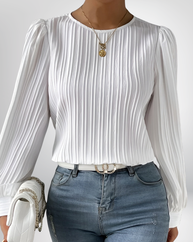 Cheron Paris™ | Blouse en satin chic