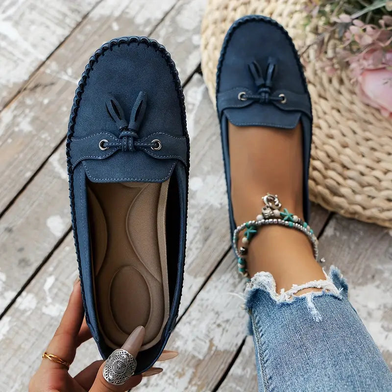 Cheron Paris™ | Ingrid - Mocassins Vintage Orthopédiques