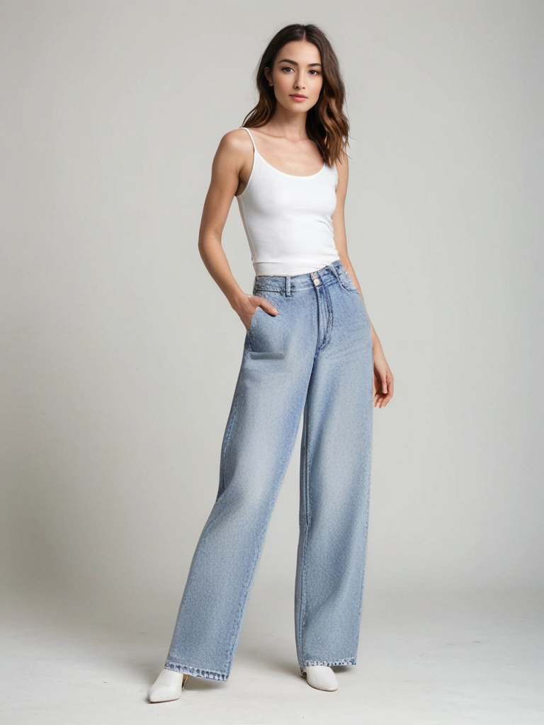 Cheron Paris™ | Jean Patchwork Détérioré