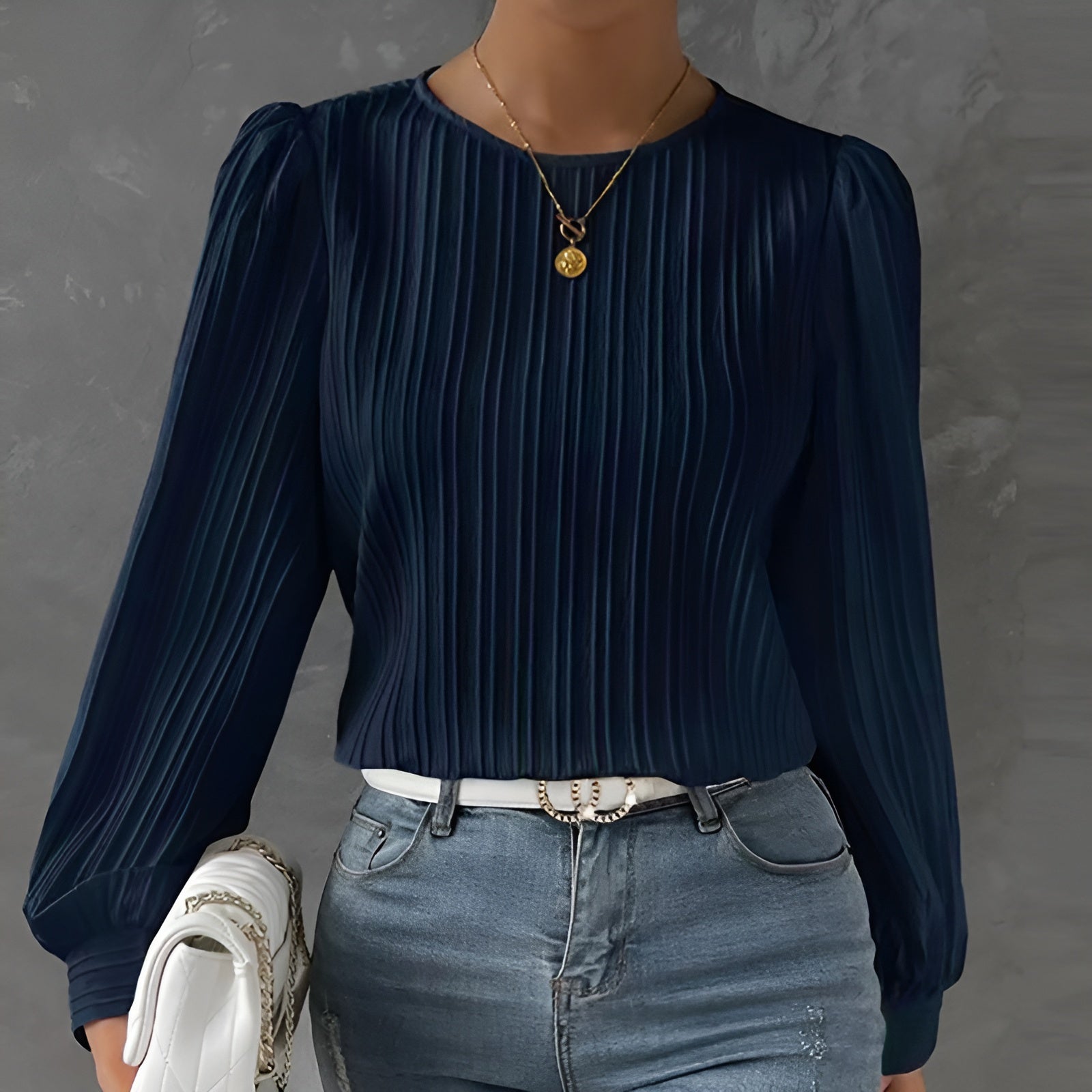 Cheron Paris™ | Blouse en satin chic