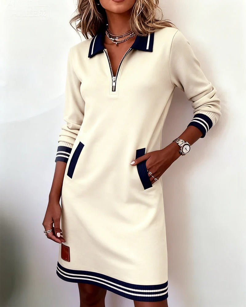 Cheron Paris  | Cléone Robe Style Sporty-Chic Féminin