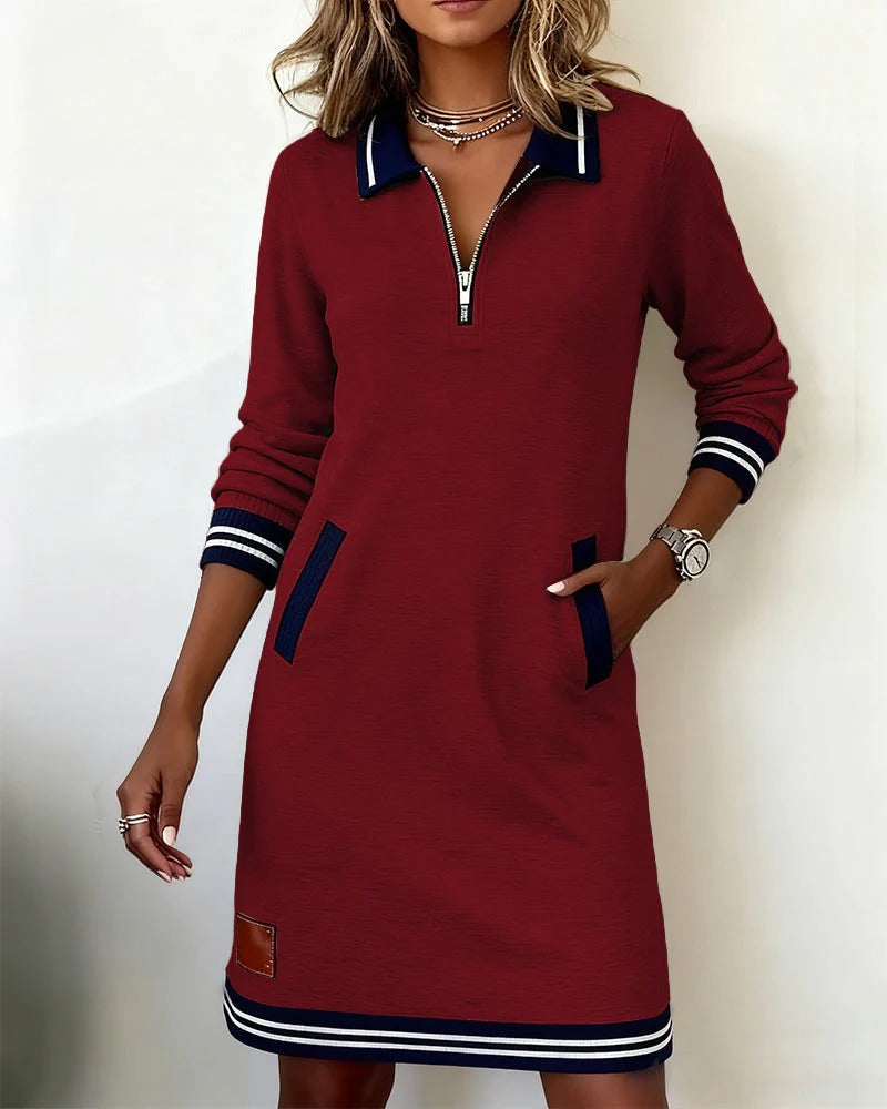 Cheron Paris  | Cléone Robe Style Sporty-Chic Féminin